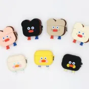 【Romane】Airpods Pro 矽膠 保護套(Toast/Duck)│Brunch brother 早午餐兄弟