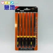 6支入綜合小銼刀 6入什錦銼 4*160*6