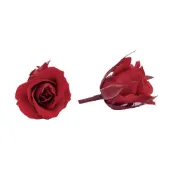 (店+)【2square shop 貳次方】單入組 永生玫瑰花 B級 不凋花 玫瑰 2-3cm(永生花 乾燥花 浮游花 花頭 玫瑰花)