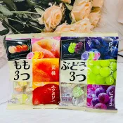日韓小潼 日本 Pine 派恩 三味葡萄糖/三味蜜桃糖 85g｜全店$299 全家取貨免運｜滿額折500｜APP下單最高賺19%點數⚡