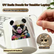 帶太陽鏡的水晶動物貼紙 | Kawaii Hipster Poodle Giraffe French Bulldog 貓