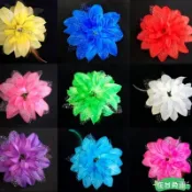 ✨24H免運💰【1138人好評】兒童成人飾品髮飾女頭飾品髮飾髮夾拉丁舞舞蹈服配飾錶演演出頭花U152