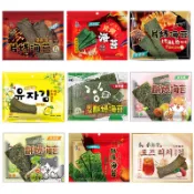 【蝦皮直營】良澔海苔 片烤椒鹽/片烤蒜香/片烤魷魚/片烤柚子/酥爆原味/酥爆梅子/酥爆芥末/酥爆唐辛子/玫瑰荔枝
