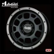 MyRack 車架專家 MRK 皮卡配件 【MRK】ADVANTI 黑銀 HILUX海力士專用 鋁圈 輪框 17-8.5J ET-6 6/139.7 中心孔106.2 單顆售價