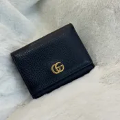 GUCCI Marmont 644407 牛皮三折短夾