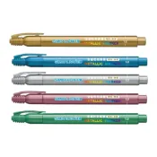 (店+)【SIMBALION 雄獅文具】MM-610 金屬色奇異筆 油漆筆 1.2mm
