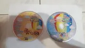 2片合售 MOMO歡樂谷 8 MOMO飛到歡樂谷 CD+DVD  DVD專輯 二手 B79