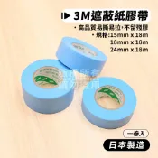 附發票「工具仁」日本製 3M 2899 遮蔽膠帶 合紙膠帶 15MM 18MM 24MM 油漆膠帶 烤漆 矽利康