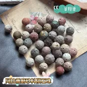 雲塵之飾྾百寶屋° 臺灣賣家 快速出貨 🚚 阿拉善 隕石珠 毛線球 百香籽 磨砂 亮面 10mm~17mm 隨機抓