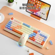 玉城商業企業社 【台灣公司】宏碁(Acer)無線藍牙鍵盤鼠標套裝RGB燈效機械手感可充電平板臺式