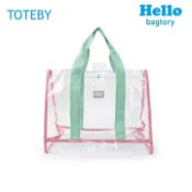 💕公司貨💕香港【百寶袋王】Hello Toteby 透明手挽袋（TT27N）