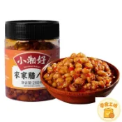🌟美味甄選   湖南特産下飯菜 農家臘八豆 卽食 菜豆醬 黃豆醬 豆瓣醬 鹹菜醬菜罐裝