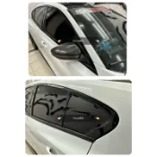 可代工 Focus Mk4 Mk4.5 St line 亮黑窗匡 窗條 車窗飾條 窗戶 五門 四門 烤漆黑窗匡 窗框