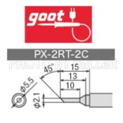 【含稅-可統編】GOOT PX-2RT-2C 烙鐵頭 適用PX-335 PX-338 PX-342 PX-201 日本