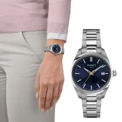 TISSOT 天梭 官方授權  PR 100 Jungfraubahn Quartz 34mm  少女峰 限定版 時尚腕錶 女錶-T1502101104101