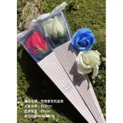 亞筑【台灣現貨基隆出貨】玫瑰香皂花單支盒裝 $25/支 情人節 /婚禮小物 /二次進場/求婚/來店禮