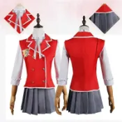 免運 加急出貨🎀 萌學園cos服裝男女學院校服cosplay服裝制服學院風萌學園cos服