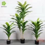 連盛 仿真巴西鐵樹 客廳裝飾仿真植物盆栽 龍血鐵樹 櫥窗裝飾綠植盆栽