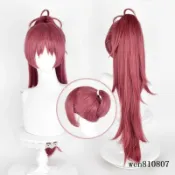 🔥臺灣出貨快🔥魔法少女小圓 松岡江 佐倉杏子 cos假髮 仿真頭皮虎口夾馬尾