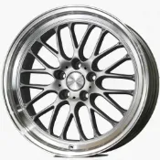 全新 ACE Rio(D715) 一套$26500含安裝 19吋5x114.3 8.5J ET43 銀色車邊 深唇