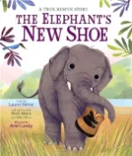 【三民網路書店】The Elephant's New Shoe 作者：Laurel Neme;Wildlife Alliance;Ariel Landy