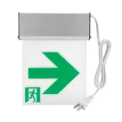 (店+)消防署認證緊急出口燈BH級小型方向燈LED避難應急燈 1:1右向指示燈吸頂懸吊壁掛燈
