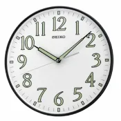大高雄鐘錶城 seiko SK037 精工鐘 (QXA521K) 極簡風格滑動式秒針夜光標準鐘/29.5*4.8cm｜樂天領券現折★全館特惠中★指定刷卡回饋10%