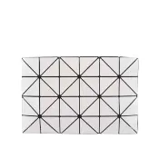 【ISSEY MIYAKE 三宅一生】BAO BAO LUCENT 4X6 亮面萬用手拿包(白色)