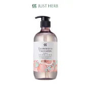 JustHerb香草集 蜜柚鐵觀音洗髮精500ml 花植香氛系列 酸鮮柑橘調和鐵觀音茶萃香氣，清香馥郁、醇厚回甘
