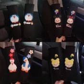 豐泰 車載安全帶護肩套 汽車安全帶保護套 卡通可愛安全帶護肩 四季通用保險帶套 適用於豐田本田日產馬自達福特福斯現代寶馬