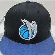 NBA 棒球帽 小牛隊（黑藍）創信 嘉義市