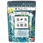 【銅板+生活百寶袋】好市多 黑茶烏龍茶 100包 烏龍茶 大份量茶包 黑茶 日本茶 普洱茶 決明子