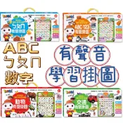 [說書客] FOOD超人觸控學習掛圖：ㄅㄆㄇ有聲掛圖／ABC+123有聲掛圖／交通有聲掛圖／動物有聲掛圖 風車 掛圖 說書客童書批發