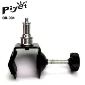 PIYET 標準螺絲頭C型夾具(OB-004) C型夾小雲台1/4“螺絲頭攝影燈攝影配件可任意固定在圓管或中柱