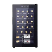 (店+)【宜品居家】酒櫃 紅酒櫃 24瓶裝酒櫃 70L大容量 智慧恆溫酒櫃 葡萄酒櫃 飲料櫃 茶葉櫃 紅酒