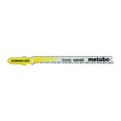 (店+)【metabo 美達寶】木工線鋸片 74/ 2.7mm/ 9T T101B 5支/卡(623969000)