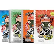 「現貨免運」泰國🇹🇭 小老闆海苔 炸海苔 原味/辣味/酸蝦/海鮮 28g夾鏈袋海苔 海苔酥 海苔的片 小老闆