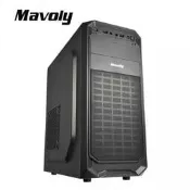 新品上市 松聖 Mavoly 1307 ATX 電腦機殼 黑色機殼