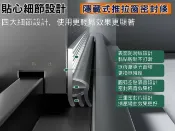 貨比三家 隱藏式推拉窗密封條 防風條 防蟲 防塵膠條 門窗條 防撞條 填縫條 矽膠密封條 臨街密封條 門窗緊密 三層單邊 填補塞條