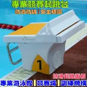 【🚚免運🔥可開發票】標準競賽游泳池起跳台 比賽專用一級跳台 游泳館專業出發台 防滑起跳板跳 一級跳台泳池跳水台專用比賽跳