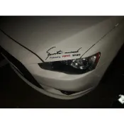 【湘阪車飾】三菱 Mitsubishi Fortis 燈眉貼 大燈貼 引擎蓋貼 Lancer Fortis Virage