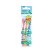 (店+)【FEATHER 羽毛牌】Piany 修眉刀 附蓋子 3支裝