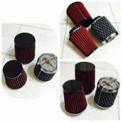 『PIT-STOP 整備區』AIR FILTER 雙進氣高流量香菇頭 77mm 集氣箱 SIMOTA