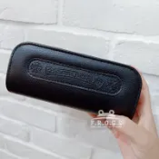 F.R.O.G.S E2038(現貨+預購)歐美克羅心明星網紅街拍拉鍊式捲簾LOGO造型眼鏡盒眼鏡袋皮盒附眼鏡布紙盒