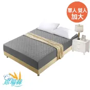 抗菌床包式防水舖棉保潔墊/單人/雙人/加大/三色任選