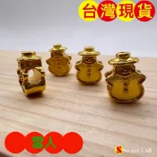 🔮秘密水晶 聖誕節 雪人 麋鹿 禮物 吊墜 隔片 手鍊 隔珠 大孔珠 串珠 飾品 DIY 手作 材料 A140065