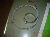 管束型  感溫棒 熱電偶 感溫線K-TYPE 接地2M 日本線材 使用溫度0-400度