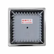 (店+)【蝴蝶衛浴】台製阿木師 隱藏式地板落水頭 ST水門複合式地排.10X10地磚式落水頭.排水孔.防蟲防臭