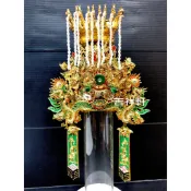 天公帽(綠) 安金紙帽 玉皇上帝 關聖帝君 天公 關公 文帝帽 文衡聖帝 玄靈高上帝 天公 神明衣 神明帽