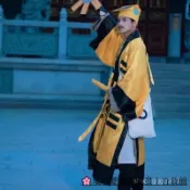 「蝦皮下殺」【搭配多樣】萬聖節道士服道服道袍法衣道家衣服太極八卦經衣林正英兒童演出服 HEEL